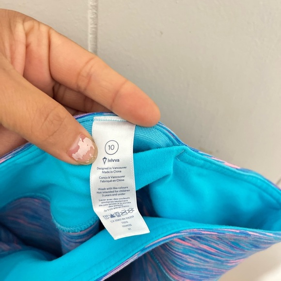 Lululemon Ivivva Girls Bundle Size 10 - Picture 5 of 14